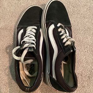 BRAND NEW LACED VANS WORN 1 TIME